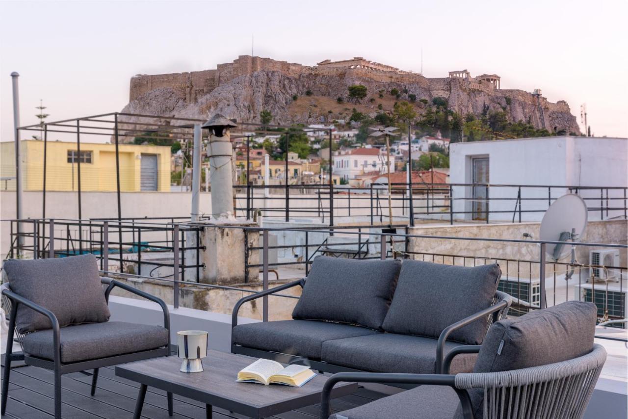 אתונה Meno Suite With Private Terrace - Jaccuzzi, Acropolis View מראה חיצוני תמונה