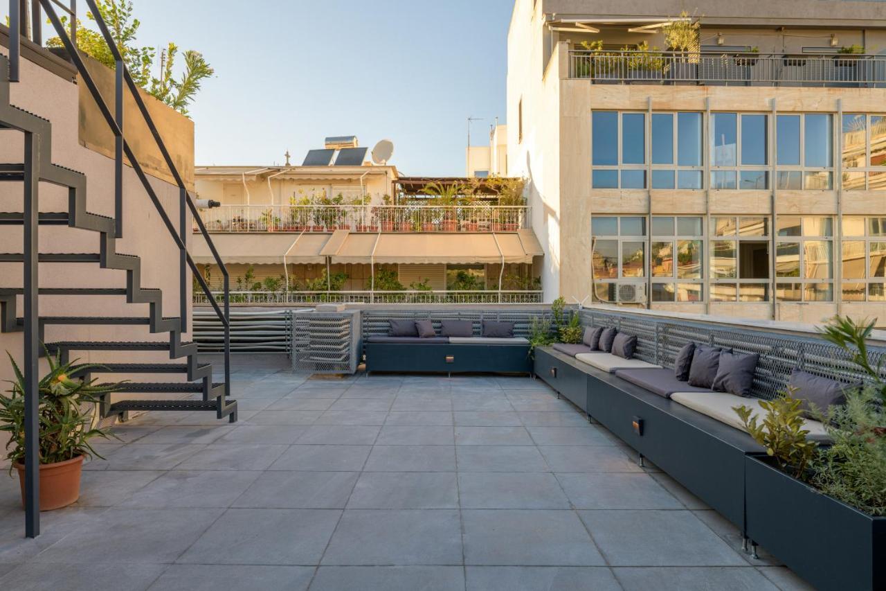 אתונה Meno Suite With Private Terrace - Jaccuzzi, Acropolis View מראה חיצוני תמונה